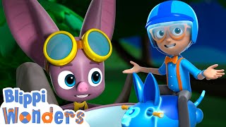 Blippi Wonders - Learn How Bats See In The Dark! | Blippi Cartoon | Cartoons For Kids gameplay video by aliciawalsh@kecg.org, 22:04 duration