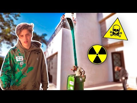 TOXIC SLIME DUMP PRANK (THIS DIDN'T END WELL)