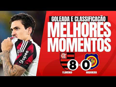 FLAMENGO 8x0 MADUREIRA | GOLS E MELHORES MOMENTOS | CARIOCA 2026 | SEMIFINAL | VOLTA