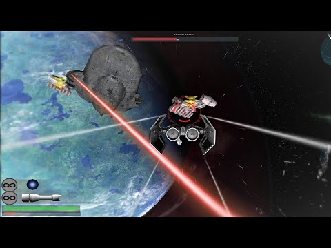 Star Wars: Battlefront 2 Remastered - Mission 16 - Yavin 4 Orbit: Vader's Fist Strikes Back (4K)