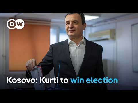 Kosovo's ruling party set to win vote - without majority | DW News