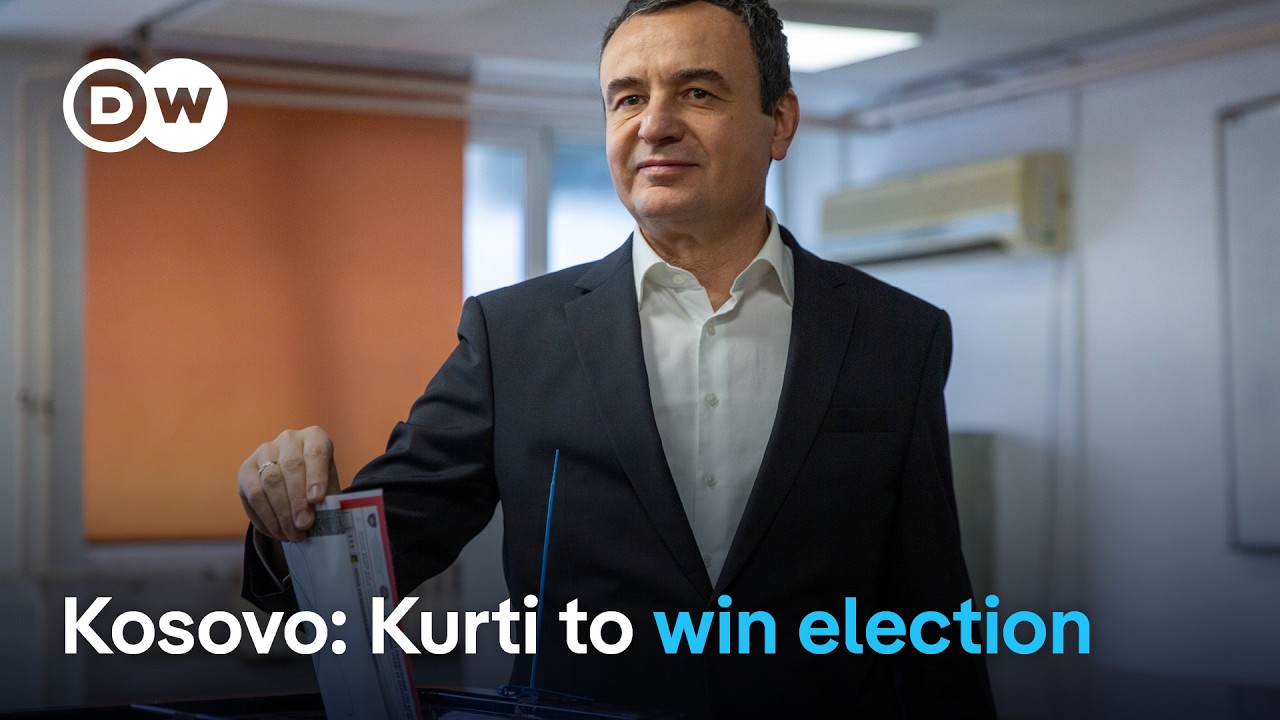 Kosovo's ruling party set to win vote - without majority | DW News