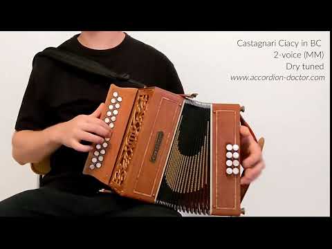 For Sale: Second hand Castagnari Ciacy in B/C - Accordion Doctor