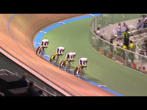Men's Team Pursuit Gold Final -  2014 Track World Championships, Cali, Colombia