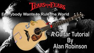 How to Play - Everybody Wants to Rule the World by Tears for Fears (2022 version Ft. my son Jason)