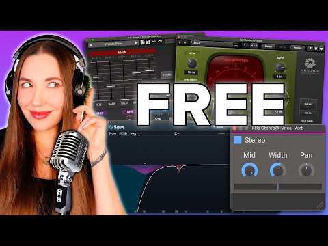 I made a PRO Vocal Chain with ALL FREE PLUGINS