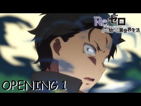Re:Zero Opening 1 - Redo | Creditless | 4K | English / Romaji Subtitles