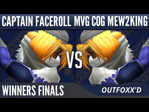 Outfoxx'd [Melee] - IX | Captain Faceroll (Sheik) VS MVG COG | Mew2King (Sheik) - Winners Finals