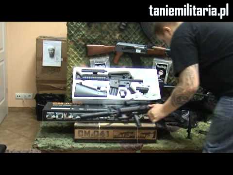 TANIEMILITARIA.PL - PREZENTACJA MODELU ASG COLT XM177 ( M83 B2 ) - FIRMY DOUBLE EAGLE