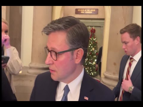 House Speaker Mike Johnson says he's taking care of Republican women in Congress