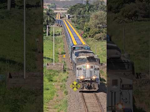 Novo trem da Rumo em Jales (SP)