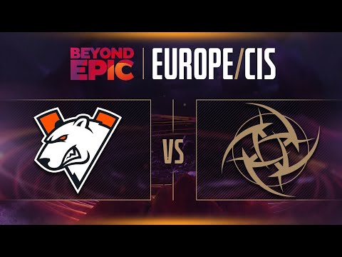 Virtus.pro vs Ninjas in Pyjamas Game 1 - Beyond Epic: EU/CIS - Groups w/ KillerPigeon & lizZard