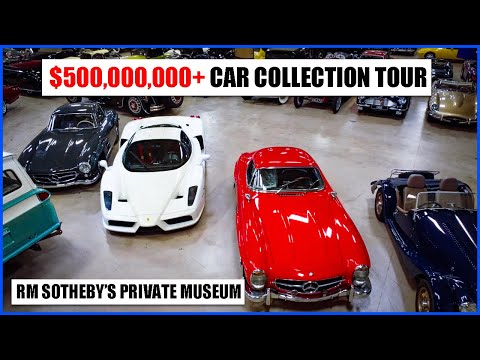 RM Sotheby's $500,000,000+ Private Museum Tour | Cars and Culture on the Road Ep. 4