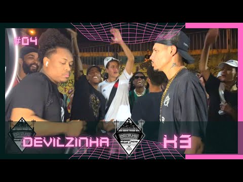 DEVILZINHA X K3 - PRIMEIRA FASE - BATALHA MARGINOW - EDIÇÃO #04 - BATE E VOLTA