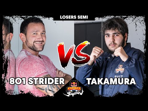 [Losers Semi-Final] Takamura vs 801 Strider | Red Bull Kumite