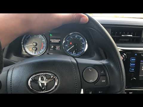 TOYOTA COROLLA - HOW TO TURN ON AND OFF HAZARD LIGHTS