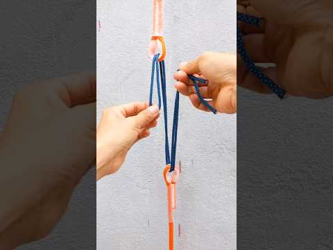Rope hacks and Techniques. #knots #shorts