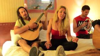 Treasure by Bruno Mars- Acoustic Cover by Electric Blonde and Lynzie Kent