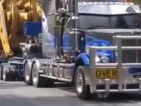 CAT 994 world's largest diesel front end loader in transport