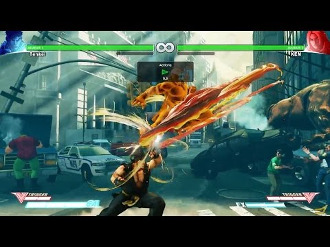 Lab Research — Parrying Ken's Air EX Tatsu (SF5)