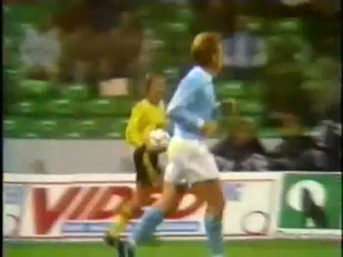 FC Dynamo Dresden - Malmö FF 1-1 Europacupen för mästarlag 1990/91 Första mötet.