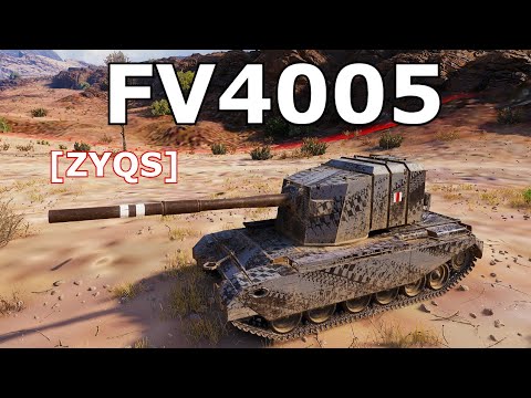 World of Tanks FV4005 Stage II - 3 Kills 10,5K Damage In 5 Minutes