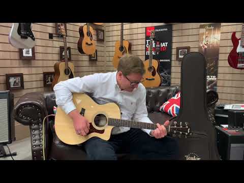 Taylor 214ce Plus Grand Auditorium Unboxing & Demonstration By James At Rimmers Music