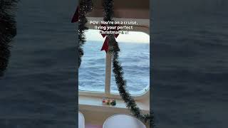My cabin turned into a christmas wonderland on the water🛳️🎄 #shorts #cruise #cruiselife