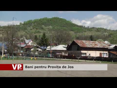 Bani pentru Provița de Jos