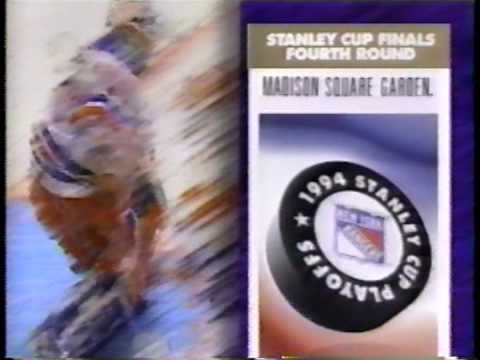 NY Rangers  vs VAN 1994 Game 7 Opener