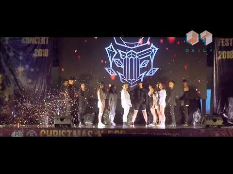 181209 HAPPY FEET - EXO Intro +  Lip n Hip + Sorry Sorry (Remix) @ Christmas K-Pop Event 2018