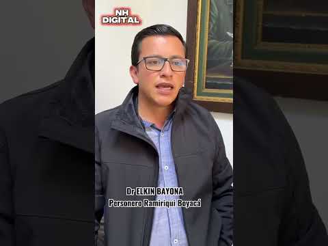 Entrevista con el personero de Ramiriqui Boyaca.. Doctor Elkin Bayona...