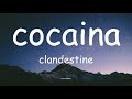 Cocaina-Clandestina (lyrics) Emma