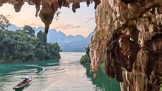 The Ultimate Guide to Diamond Cave (Pra Kai Petch) 🇹🇭 | Khao Sok Virtual Tour | Cheow Lan Lake | 4K