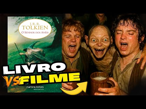 A SOCIEDADE DO ANEL REALMENTE É FIEL AO LIVRO? LIVRO VS FILME