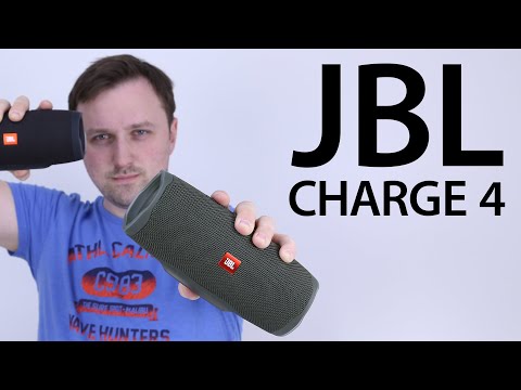 Портативная колонка JBL Charge 4 черный - Видео