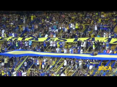 "Rojo boton sos amigo de River" Barra: La 12 • Club: Boca Juniors