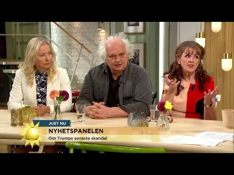 Nyhetspanelen om Trump, tafsande och OS - Nyhetsmorgon (TV4)