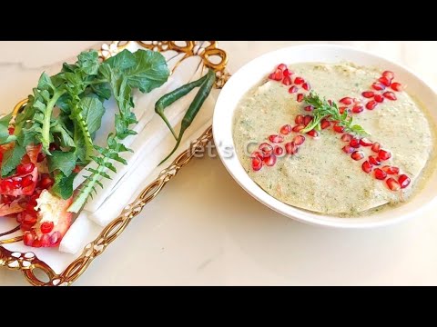 Yogurt chutney with soft bread!Shafoot Yemeni dish🇾🇪 الشَّفُوْت.