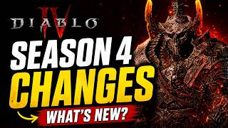 Diablo IV Season 4 and PTR - All about it