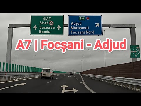 Inaugurare A7 | Focsani - Adjud | Lot 1 + Lot 2 | Decembrie 2025