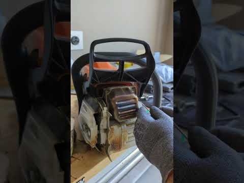 Bark Box Install on my Stihl MS 362 #chainsaw #stihl