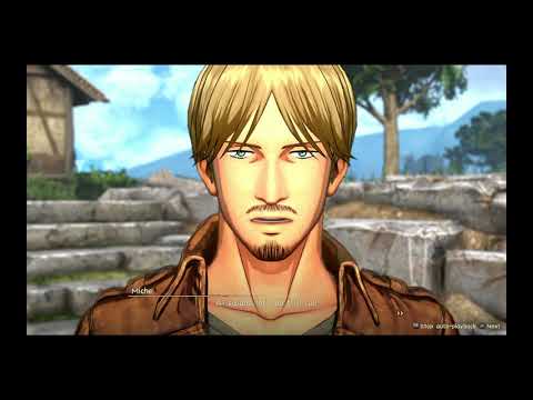 Attack On Titan 2 Story Mode pt 24 "Titan Eren vs Titan Annie"
