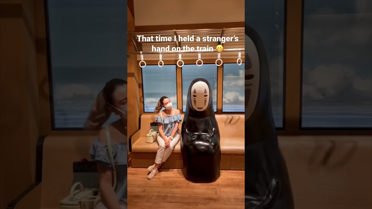 Gotta up my game #spiritedaway #studioghibli #kaonashi #train #ghibli #noface #japan #japantravel