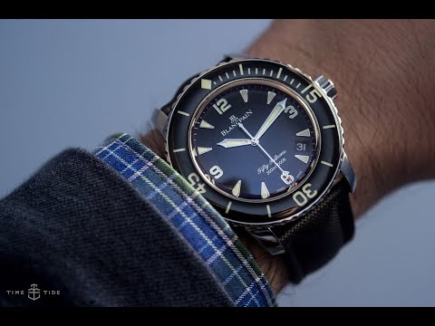 The story of the Blancpain Fifty Fathoms, a CNN Production feat. Time+Tide and Hodinkee