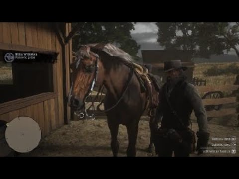 Red Dead Redemption 2 - 82 - Ponowna próba - Wyprawa na Ryby Ukąszenie węża naszego psa