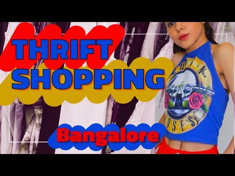 Bidisha Goswami Thrift shopping in Bangalore + HAUL