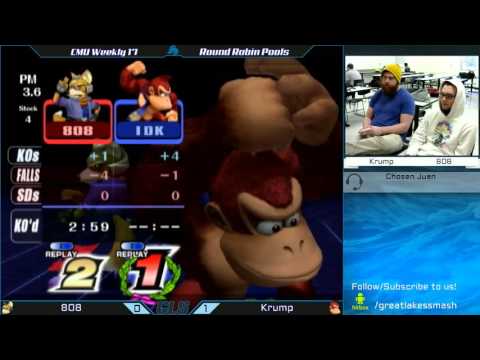 CMU Weekly 17 - 808 (Fox) vs. Krump (Donkey Kong)