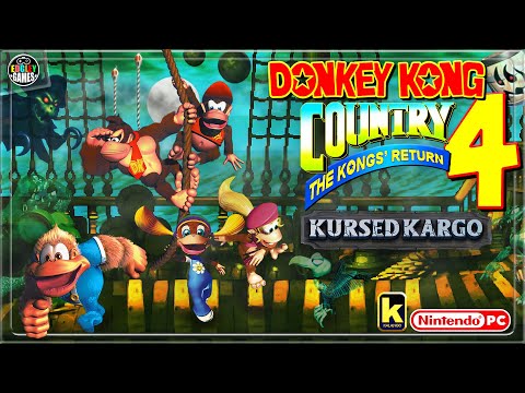 DKC4: The Kongs' Return - New Stage 2025 (Kursed Kargo) 👻 🎮 Let's Play!