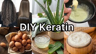 My Grand Mother told this Secret Remedy for silky smooth Horse tail like Hair| Keratin Treatment